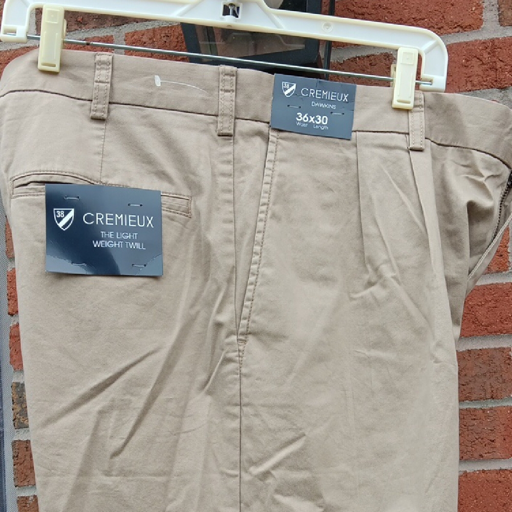 Daniel Cremieux Men's Khaki Chinos